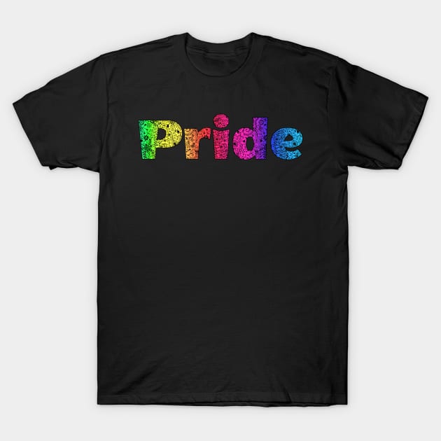 LGBT Pride - floral design T-Shirt by Olooriel